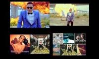 My Psy Mashup Gangnam Style Quadparison 4