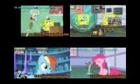 (Request) Sparta Madhouse V3 Mix Quadparison 5 (SpongeBob vs My Little Pony Edition)