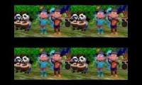 Five little monkeys Nursery Rhymes Video
