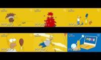 Thumbnail of 6 The Simpsons Thanksgiving Marathon 2016 Bumpers Played At Once