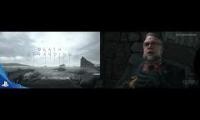 Death Stranding 2 trailers side by side