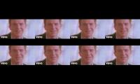 rick astley sings never gonna give you up 8 times