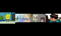 Gangnam Style Comparison SpongeBob vs MLP vs TLH vs Minecraft