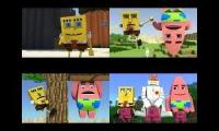 SpongeBob In Minecraft 1,2,3 & 4 Animations