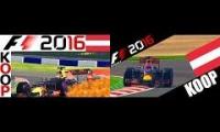 F1 2016 KOOP Saison 2 #9 – Spielberg, Österreich GP DaveGaming, bazman