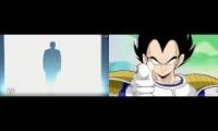 the donald x vegeta theme