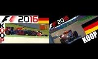 F1 2016 KOOP Saison 2 #12 – Hockenheim, Deutschland DaveGaming, bazman