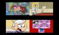 (Improved) Fairly Oddparents vs Loud House Sparta Remix Quadparison