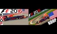 F1 2016 KOOP Saison 2 #18 – Austin, USA GP DaveGaming, bazman