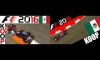 F1 2016 KOOP Saison 2 #19 – Mexiko GP DaveGaming, bazman