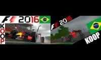 F1 2016 KOOP Saison 2 #20 – Interlagos, Brasilien DaveGaming, bazman
