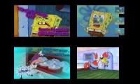 Spongebob Sparta quadparison