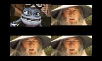 hallo this is a good remix of crazy frog and gandalf