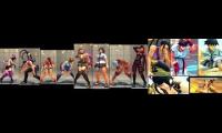 Street fighter girls lost all battles