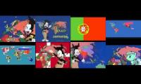 Yakko's World Yakko Lyra Multilanguage Flags and MORE!