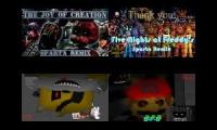 FNAF + Fan Games Sparta Quadparison #1