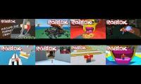 8 of EthanGamer's videos played at once (Warning: EXTREMELY LOUD)
