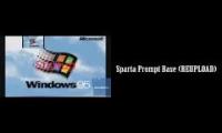 Windows 95 has a Sparta Prompt Speedrun Remix