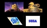 20th Century Fox Fanfares ft. SEGA At the end