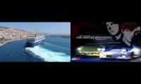 Cruise ship drifting