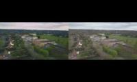 Color graded vs unedited footage