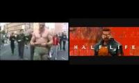 Techno Viking dancing to Klaxon Beat from Half-Life