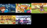 All 5 Cartoon Network Invaded Games All At Once