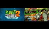 Plants vs Zombies 2 - Far Future Ultimate Battle Air Horn Remix