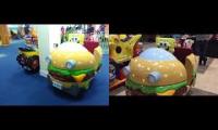 SpongeBob SquarePants Krabby Patty Wagon ft. Elias Flinter and Amber The Fangirl