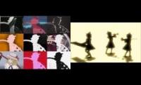 【Touhou】Bad Apple!! Gameboy 8-bit ver.【Shadow Art】【東方】