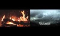 RainyMood and Fireplace