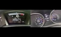 2017 Honda CR-V 1.5T 2WD vs 2013 Hyundai Santa Fe Sport 2.0T AWD