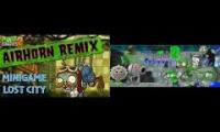 Plants vs Zombies 2 - Fallen Technology Mini Game, Air Horn Remix