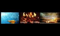 Sleep Mix- fireplace, rain, and classical music