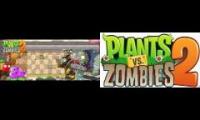 Plants vs Zombies 2 Custom Music - Holographic World Ultimate Battle