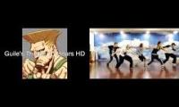 Guile's theme + SHINee lucifer dance