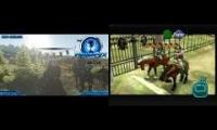 The horse races of a good and bad game
