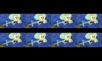 8 Chocking Squidwards