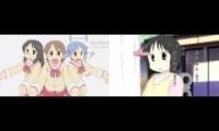 60 vs 24 Nichijou OP