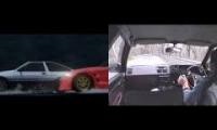 Initial D but Takumi drives for show drifts