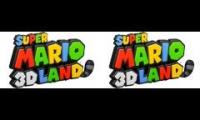 Super Mario 3D Land - World 1 Map & Special 1 Map Combined