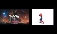 OMG! SPIDERMAN DANCES PERFECTLY W/ THEFATRAT