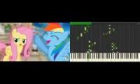 mario cart winning results Mlp and Midi