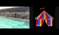 Crossfitters go to the pool