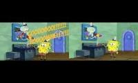 Squidward Yelling to SpongeBob "GO HOME" Sparta Venom Remix Duoparison