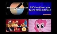 The Best Sparta Remix Quadparison In The Universe (V2)