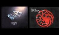 Houses Stark&Targaryen perfect mashup