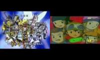 Digimon Frontier Arabic Opening - Censorship Comparison