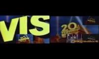 20th Century Fox Television Sparta Remix Comparison (DaSpartanRemixer vs IVE135)