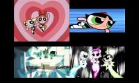 the powerpuff girls intros